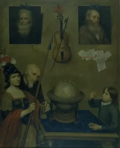 Vanitas med Minerva