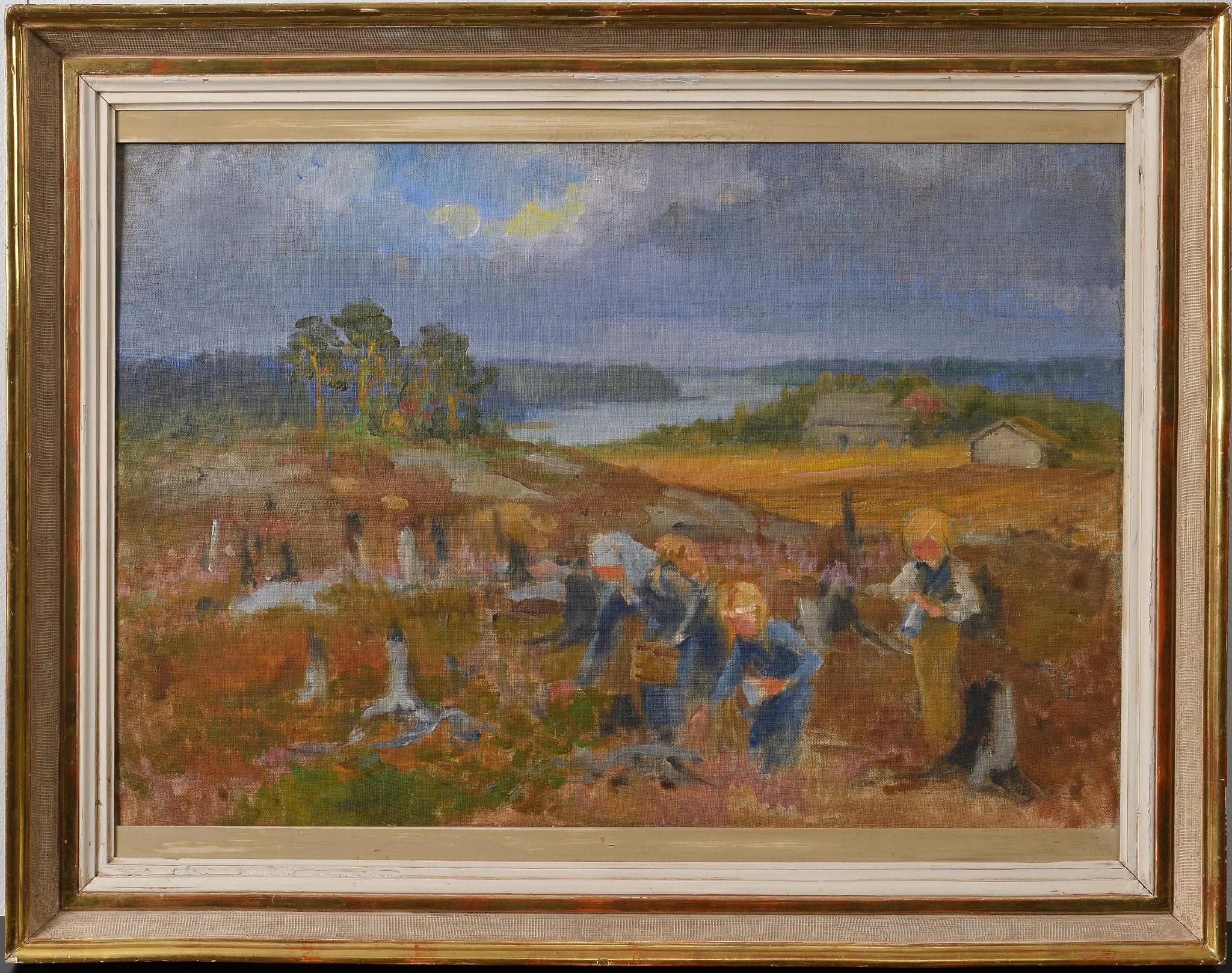 Kaskimaa, luonnos, by Venny Soldan-Brofeldt, 1913