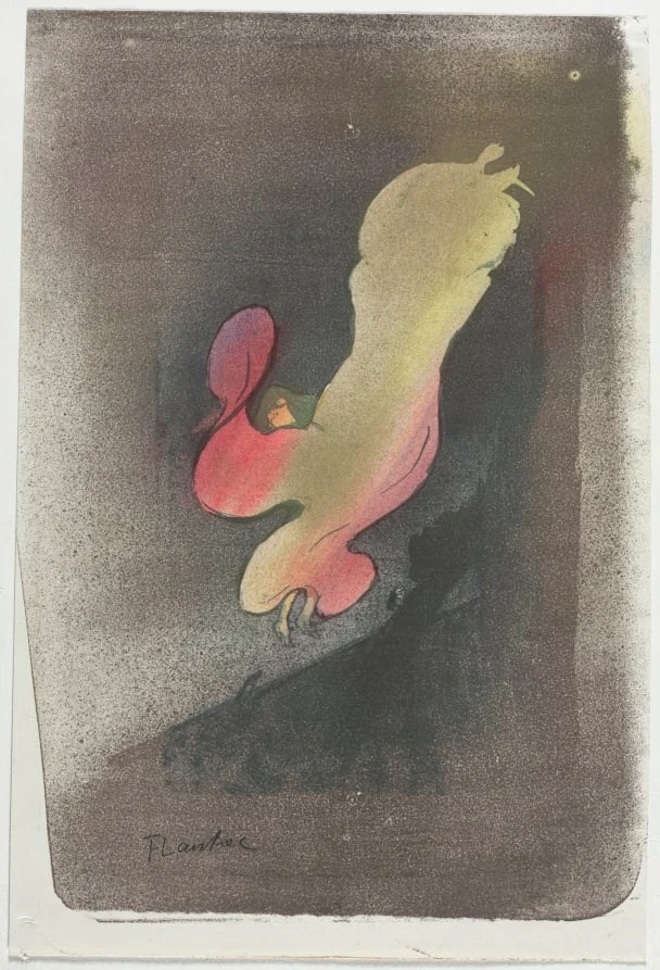 Miss Loïe Fuller, by Henri de Toulouse-Lautrec, 1893