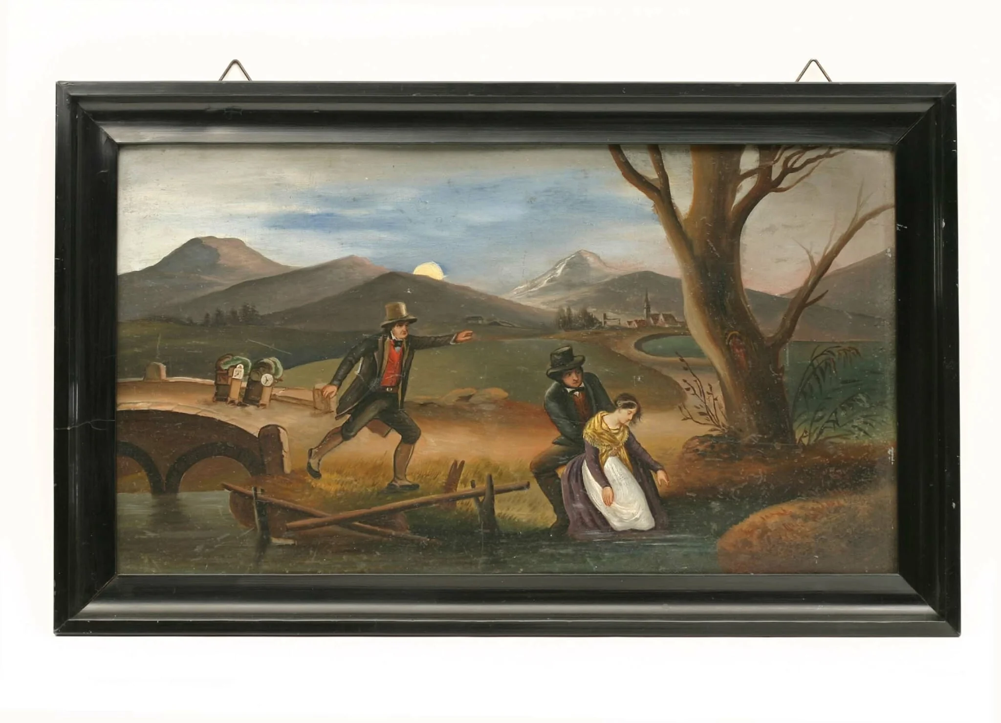 Gemälde, Schwarzwald, um 1860, by Unknown, 1860
