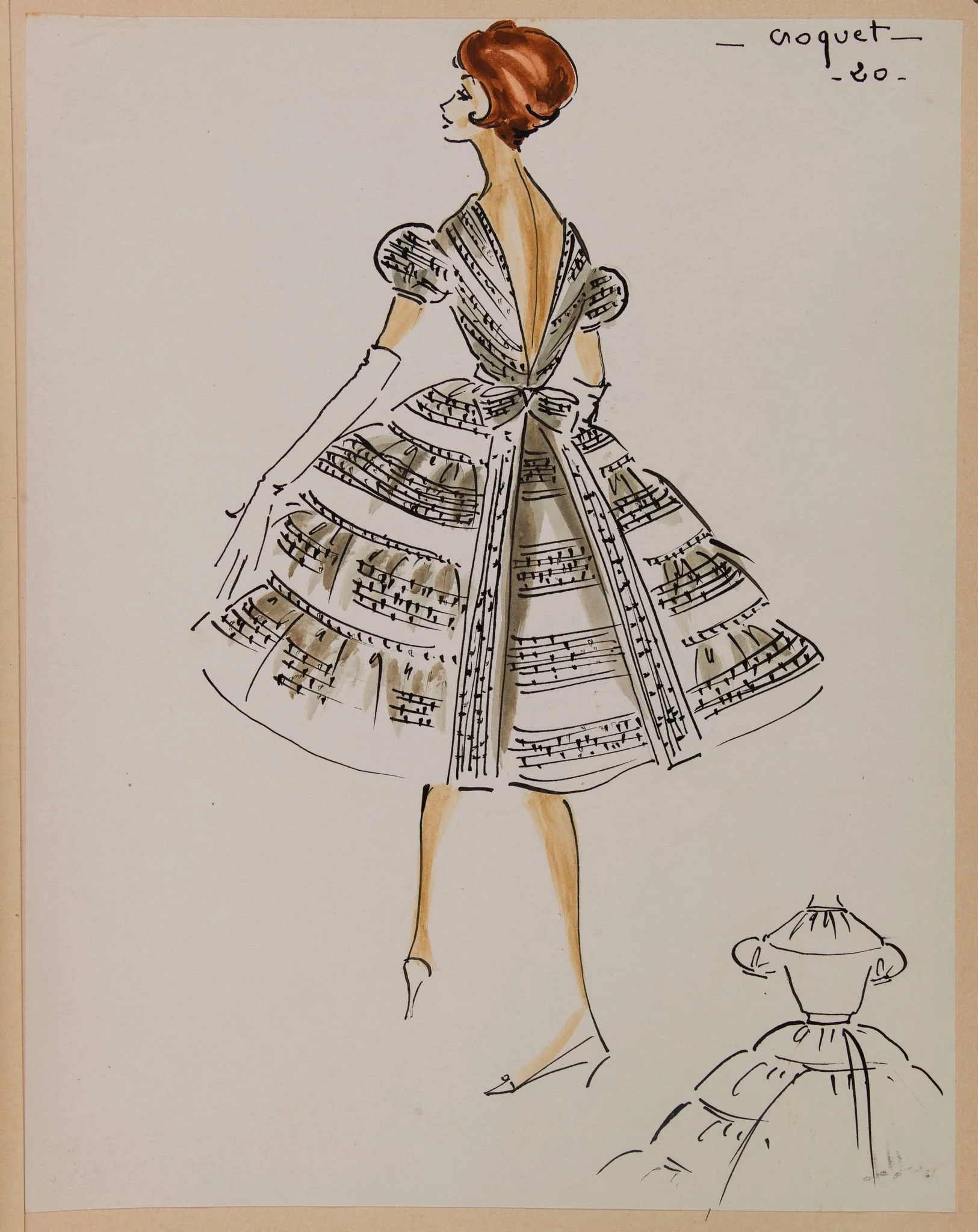 Croquet, by Carven, 1958