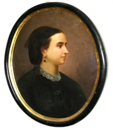 Portret de femeie (profil de femeie)