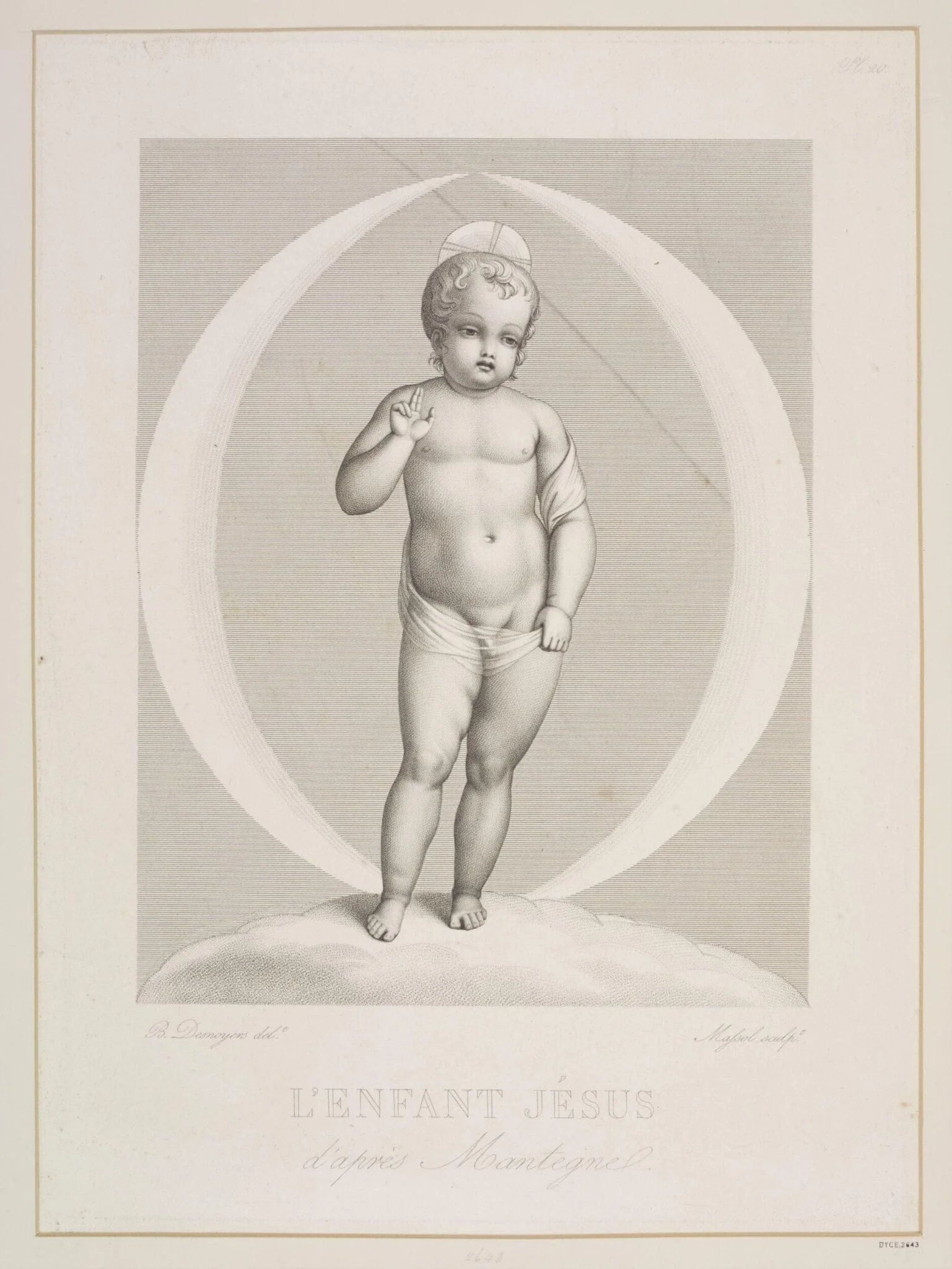 The Infant Jesus, by Massol, 1850