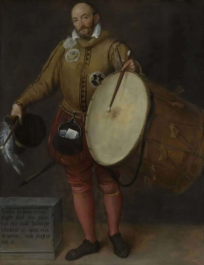 Pierson la Hues, Drummer and Page of the Old Archers' Guild