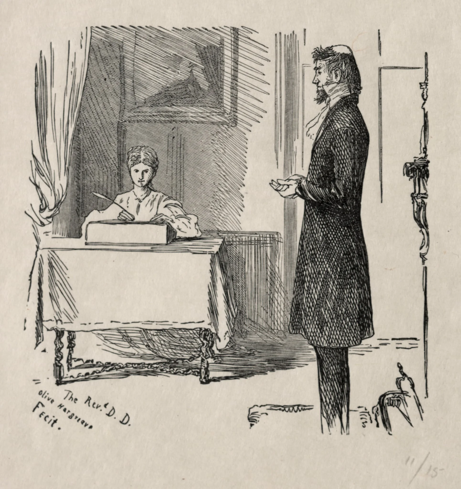 Wanted a Curate, by Olive Hargreave, 1865