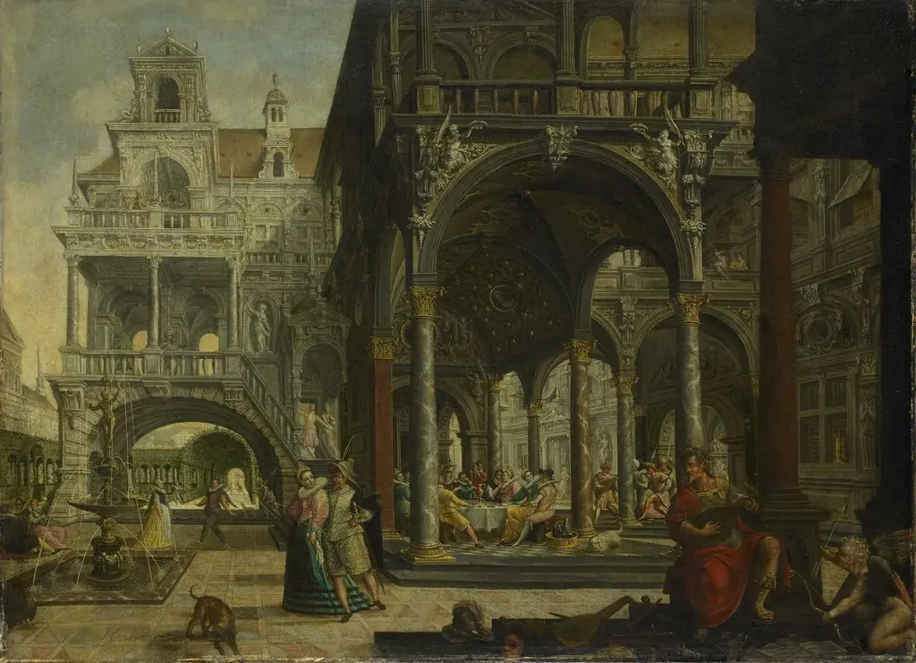 Phantasy Renaissance palace