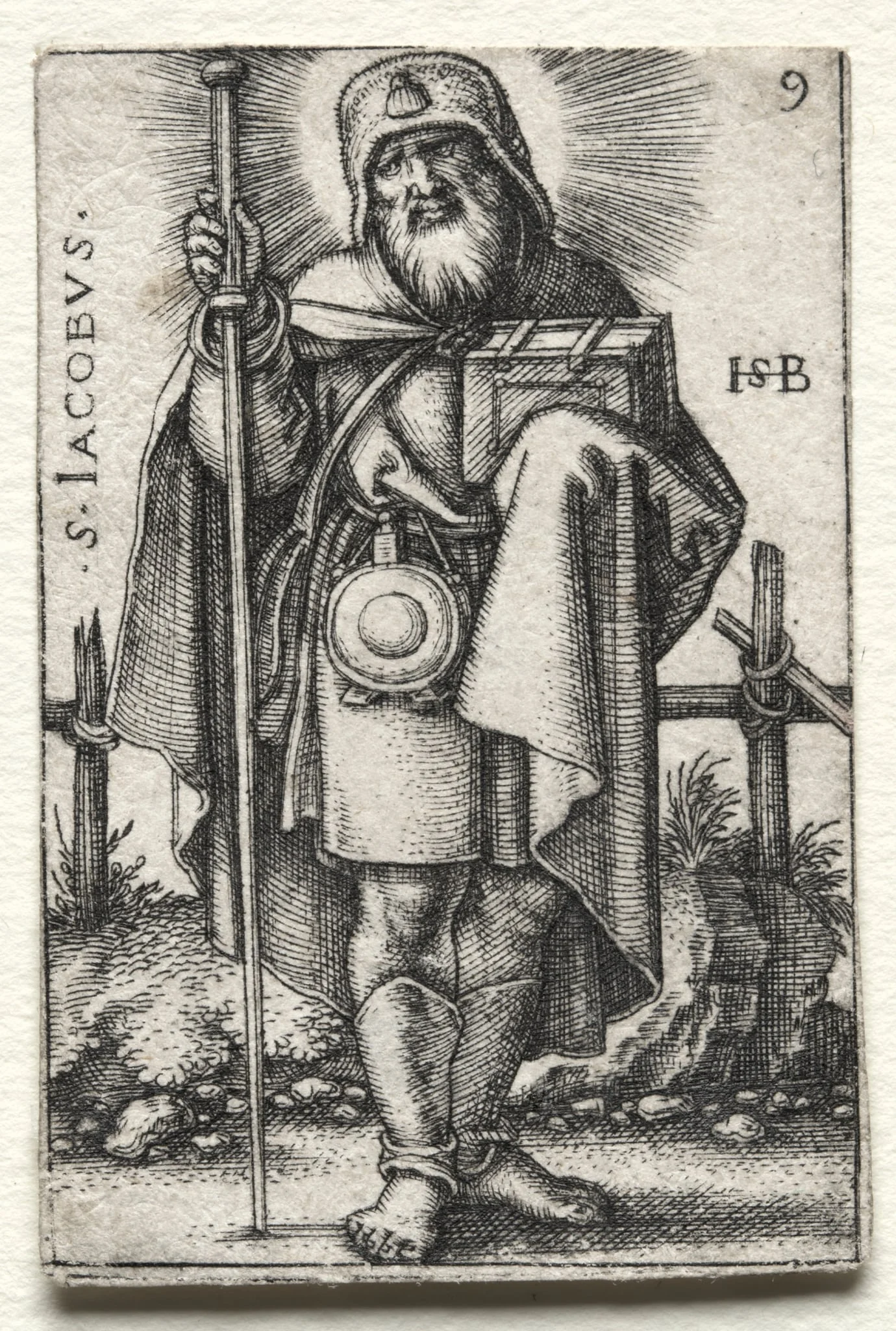 St. James the Great, by Sebald Beham, 1546