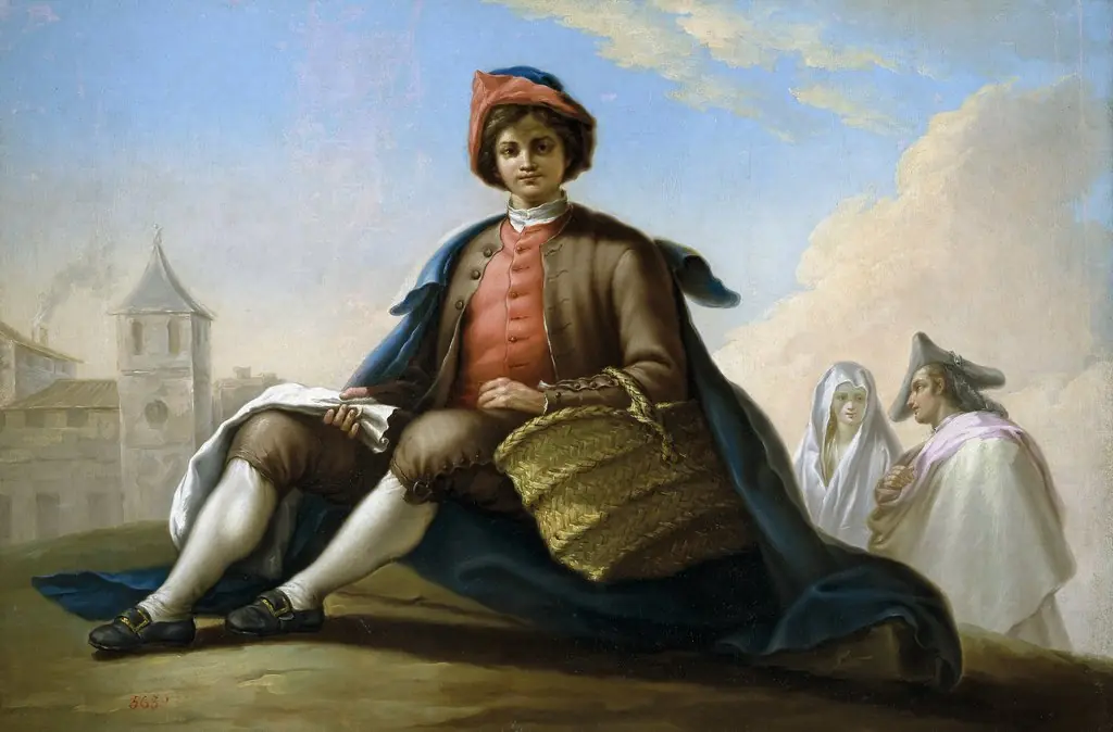 Boy with a Wicker Basket