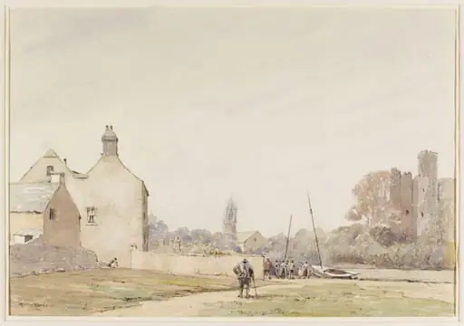 Laugharne Castle, Carmarthenshire