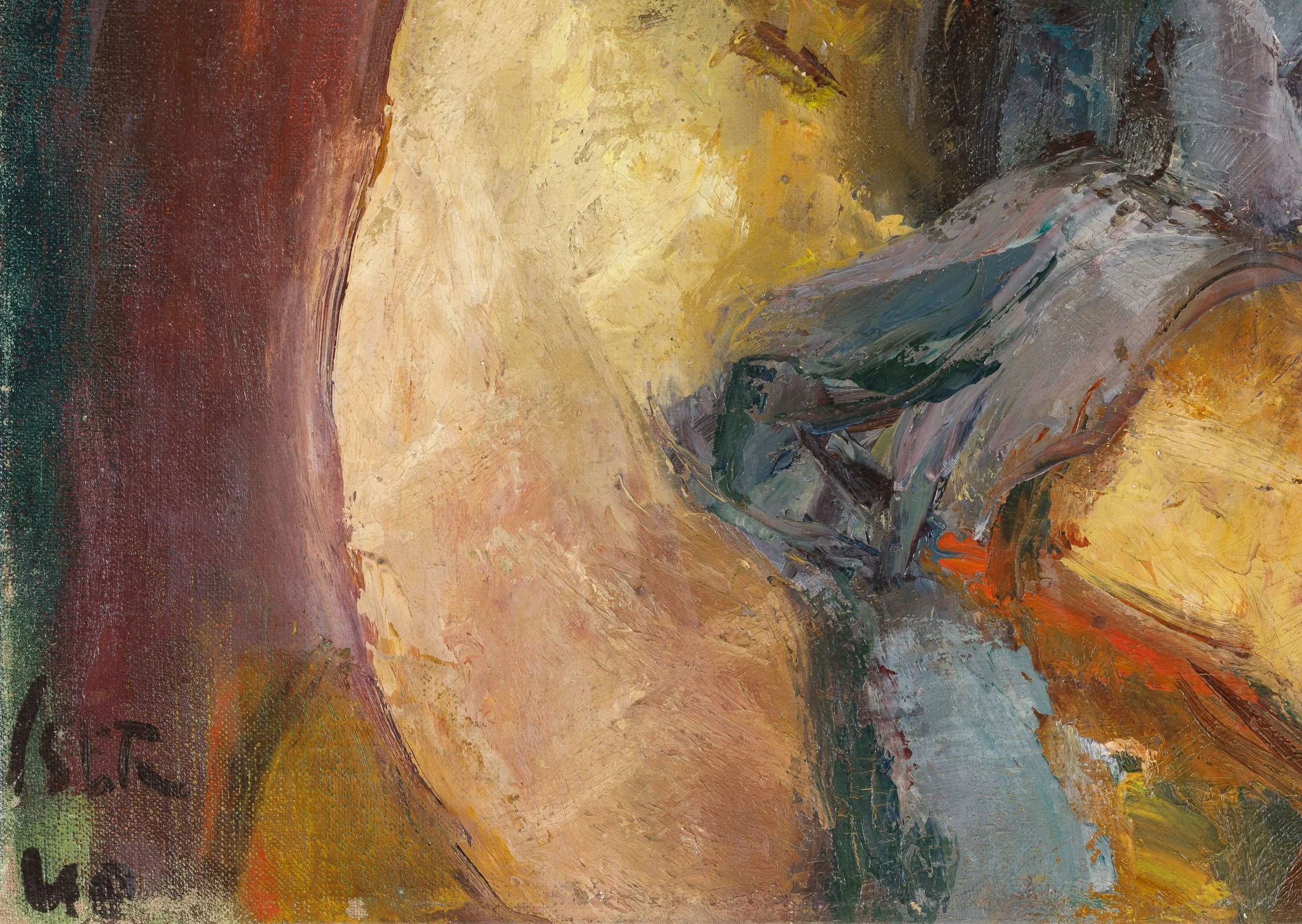 Nud, by Iosif Iser, 1940