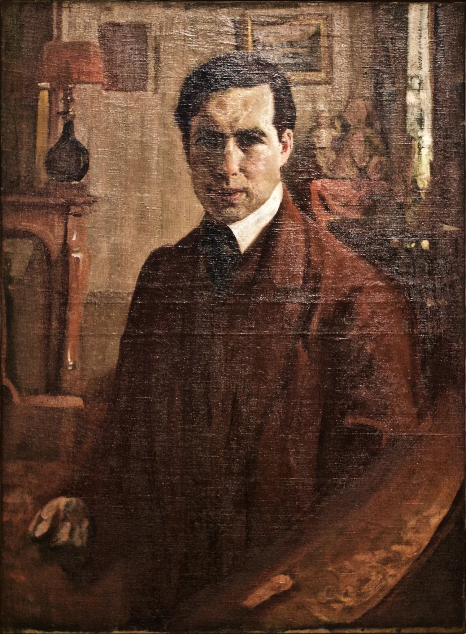 Self-portrait, by Adriano de Sousa Lopes, oil, 1907