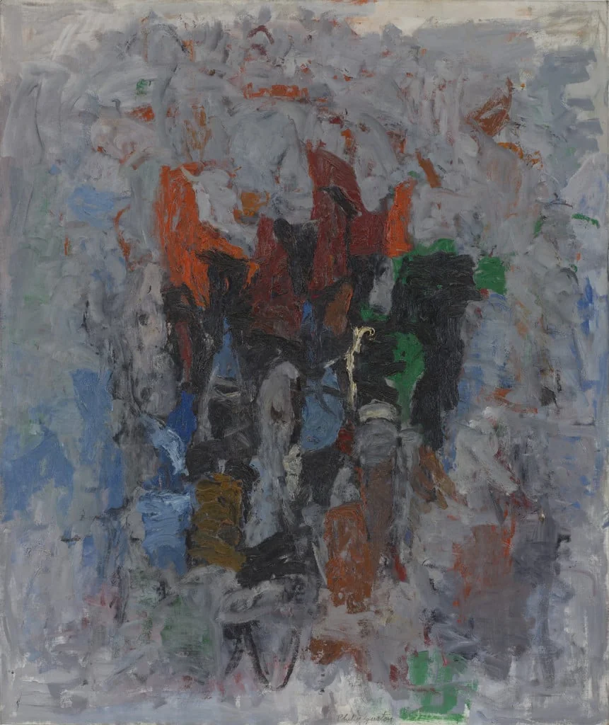 Untitled, by Philip Guston, oil, 1956