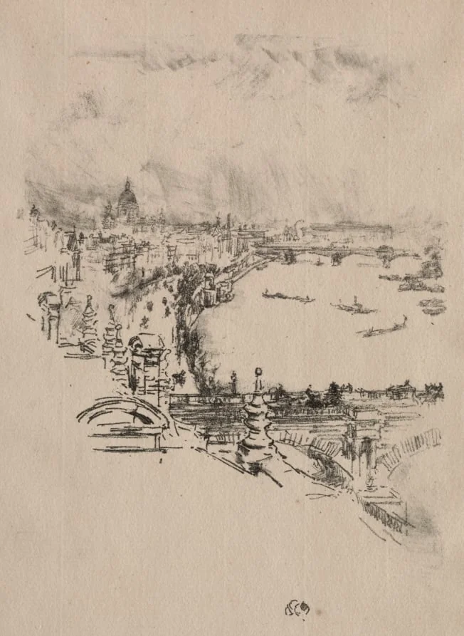 Little London, by James McNeill Whistler, 1896