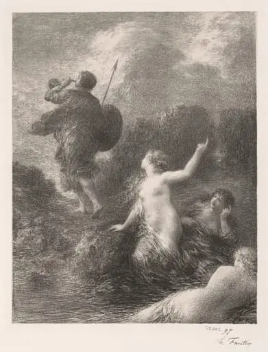 Goetterdaemmerung:  Siegfried et les filles