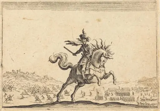 Military Commander on Horseback