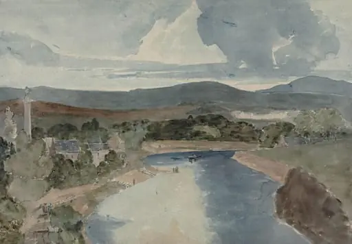 From Renton, near Dumbarton, with the pillar to Smollett