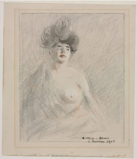 Courtesan (recto)