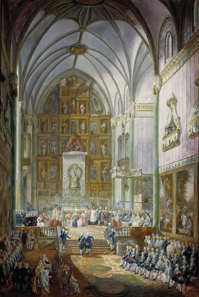 Ferdinand VII swears the Oath as Prince of Asturias