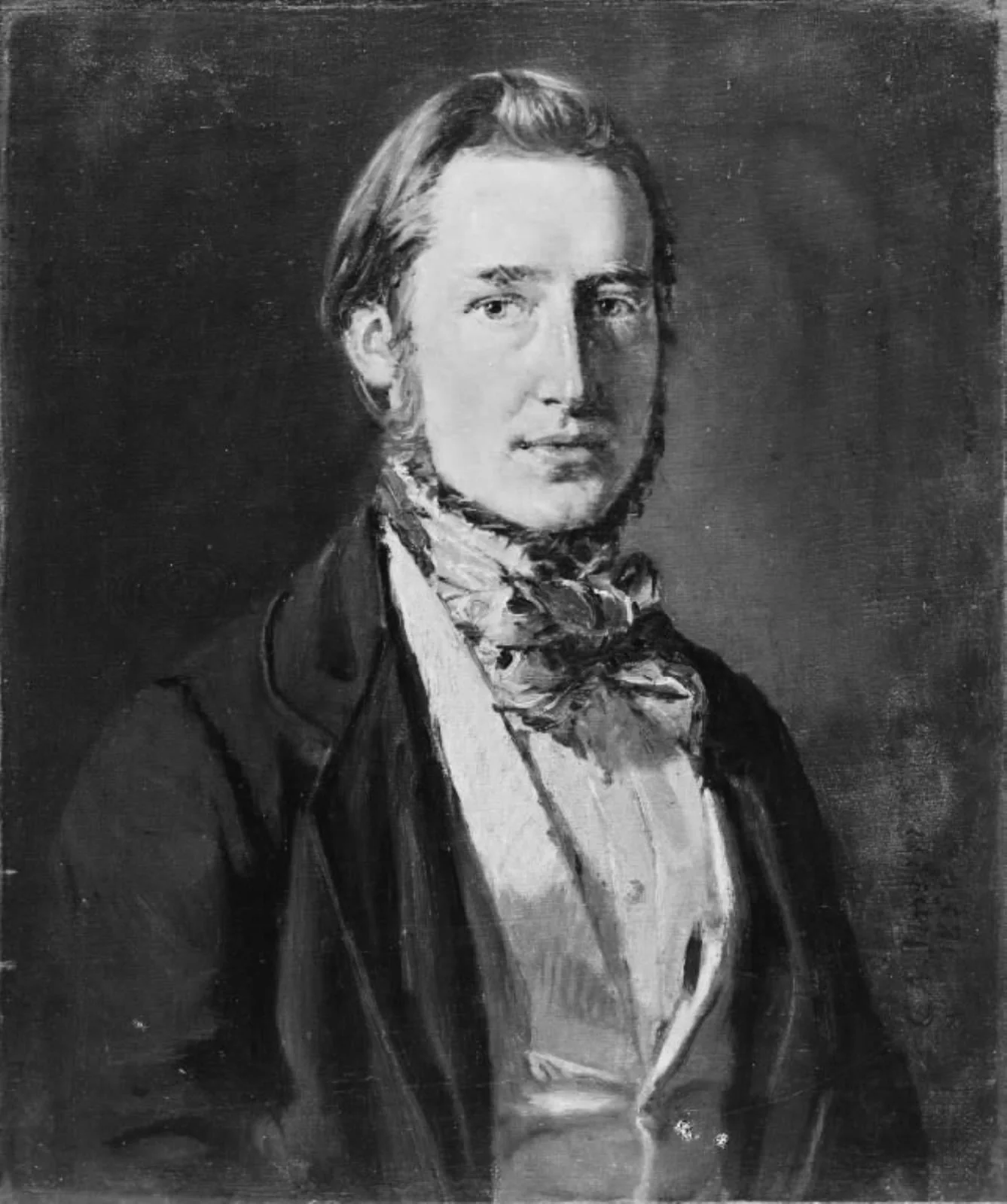 Boy Jensen, skibsbygger i Danzig, kunstnerens søn, by Unknown, 1850