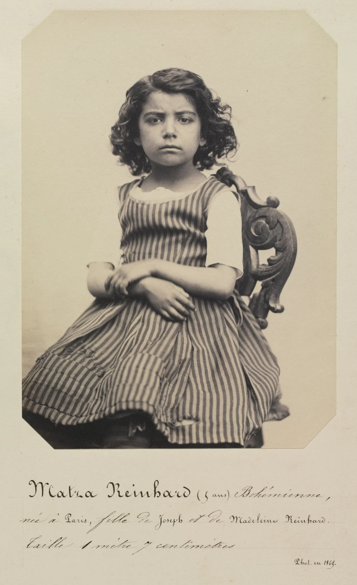Matra Reinhard, by Jacques-Philippe Potteau, 1868