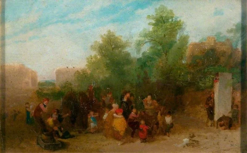 Sketch for 'Punch', by William Mulready, unspecified, 1811