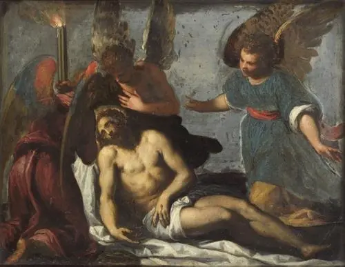 Lamentation with angels