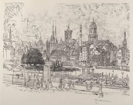 View on the Spree, Berlin