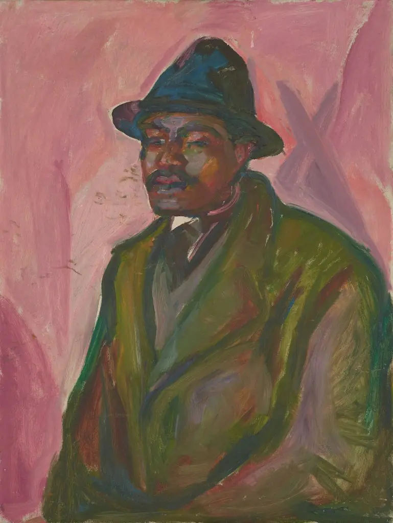 Abdul Karim in Green Coat