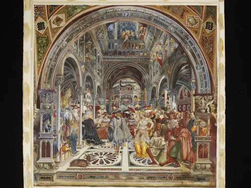 Pope Celestin III granting to the Rector of the Hospital of Santa Maria della Scala at Siena, exemption from the jurisdiction of the Cathedral Chapter