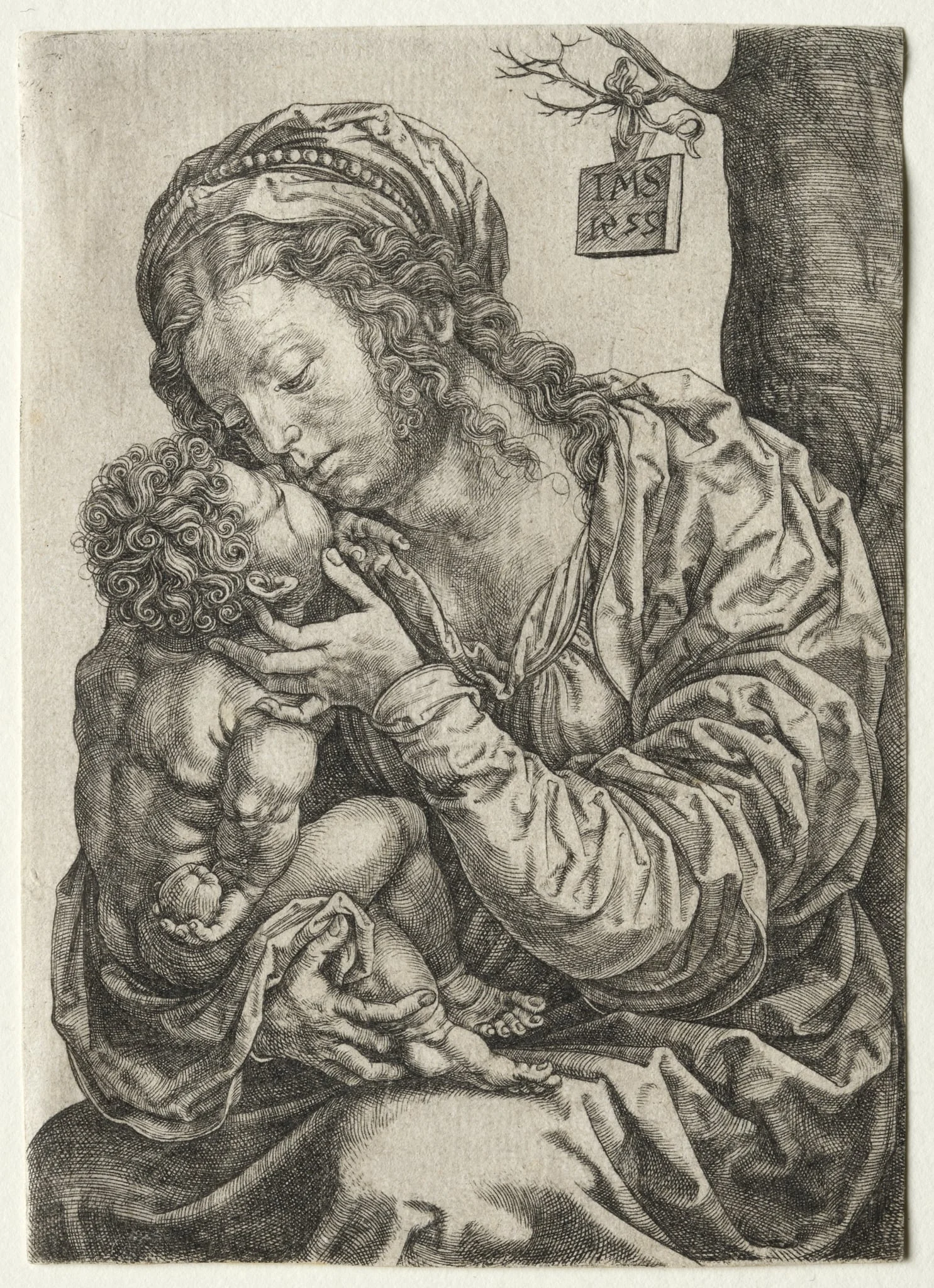 The Virgin Seated at the Foot of a Tree