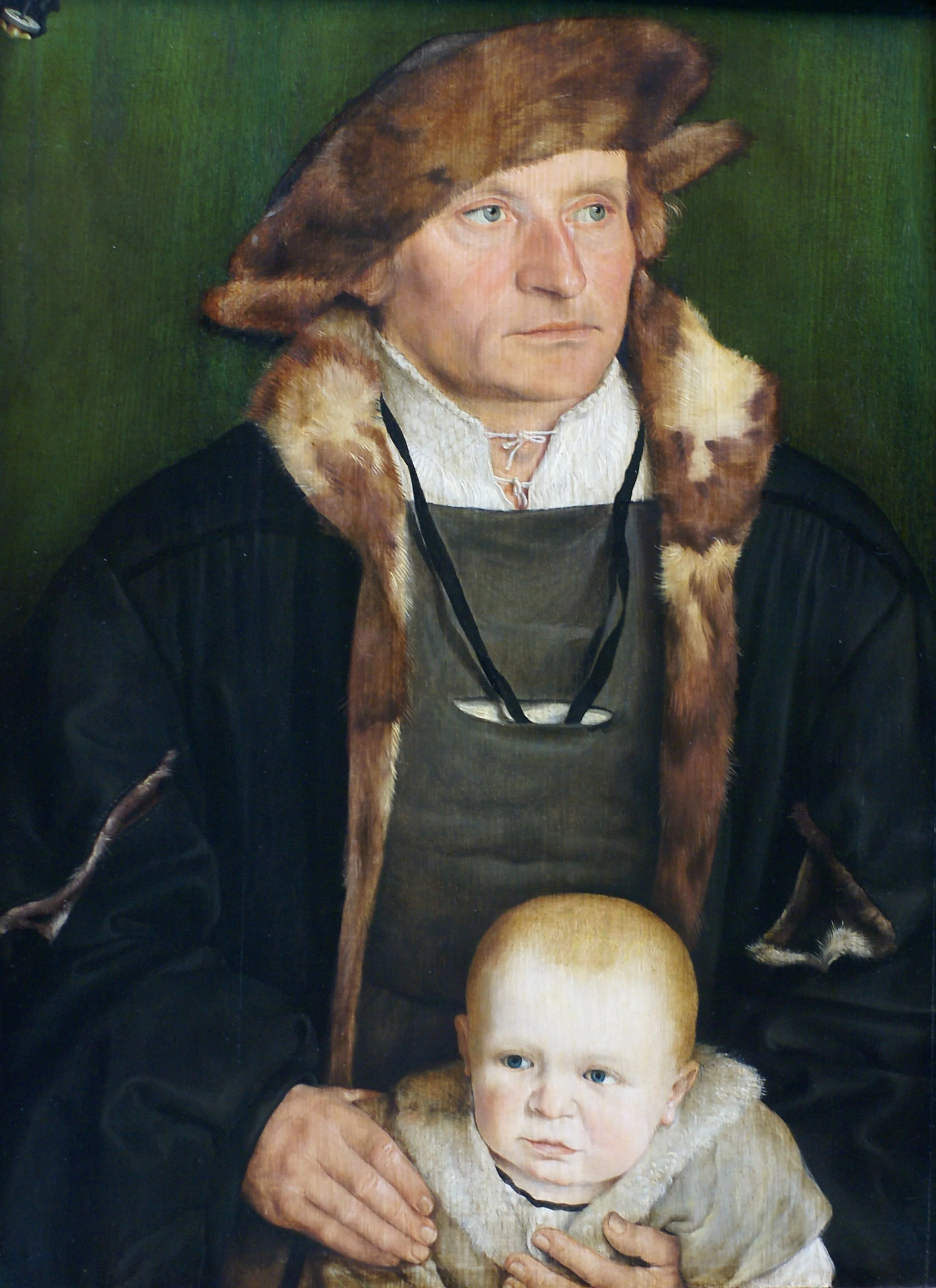 Hans Urmiller and his son, by Barthel Beham, unspecified, 1525