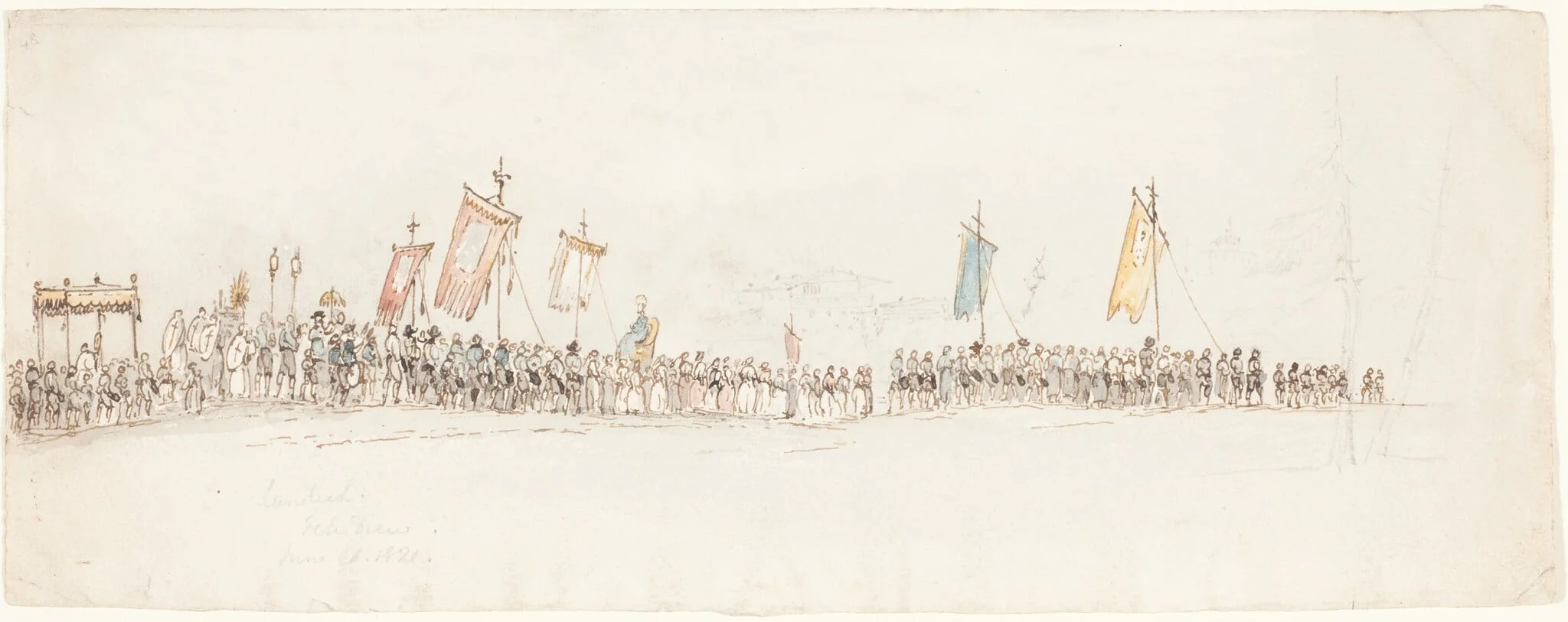 Religious Procession in Landeck