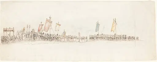Religious Procession in Landeck
