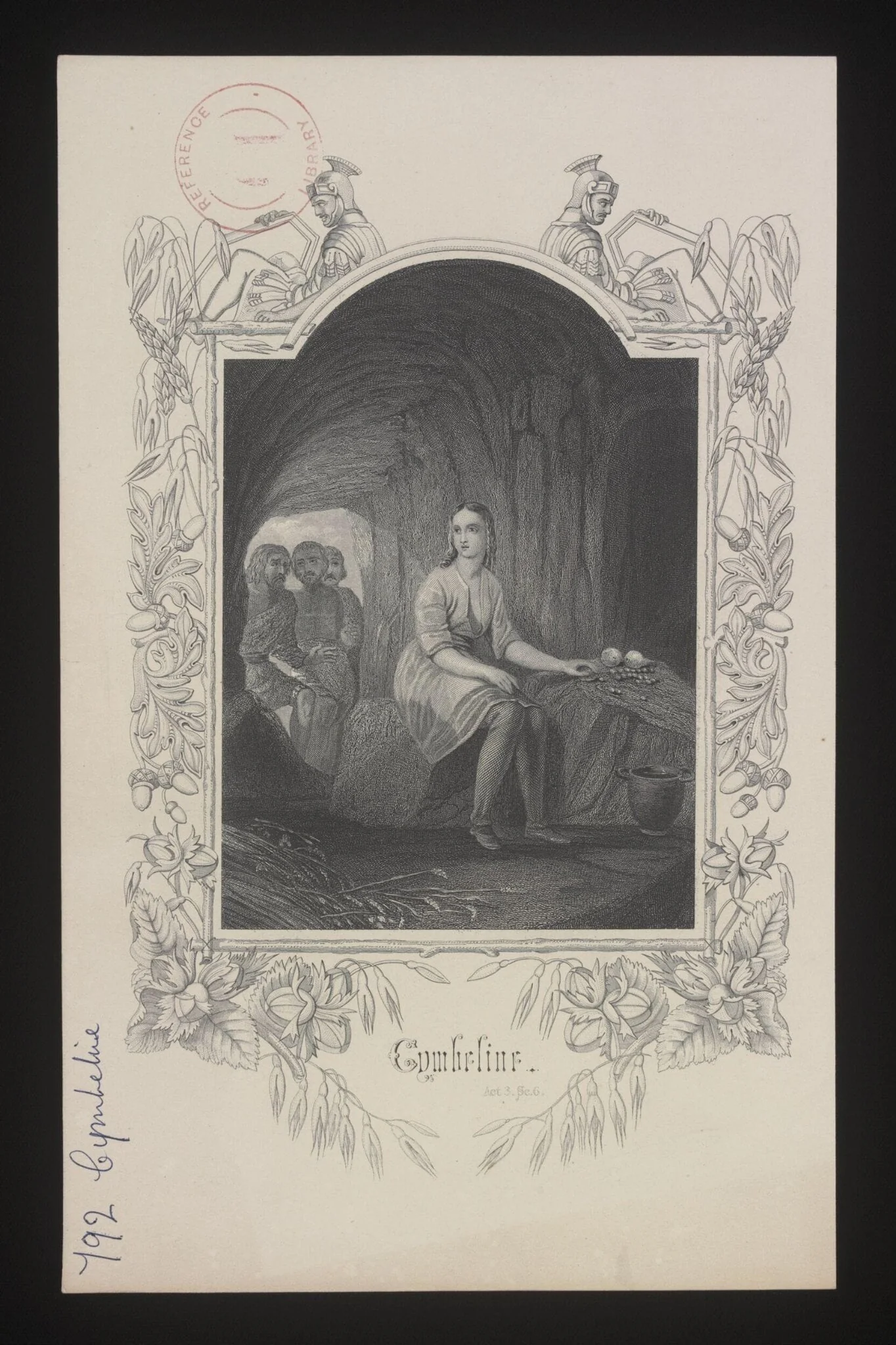 Cymbeline, by Unknown, 1850