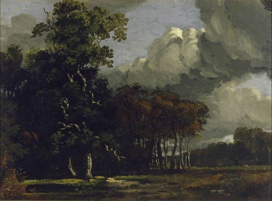 Woodland Landscape, by William Turner, unspecified, 1818
