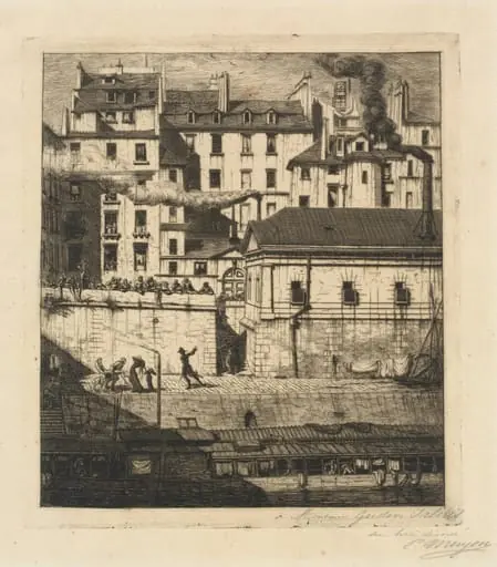 La morgue, Paris (The Mortuary)