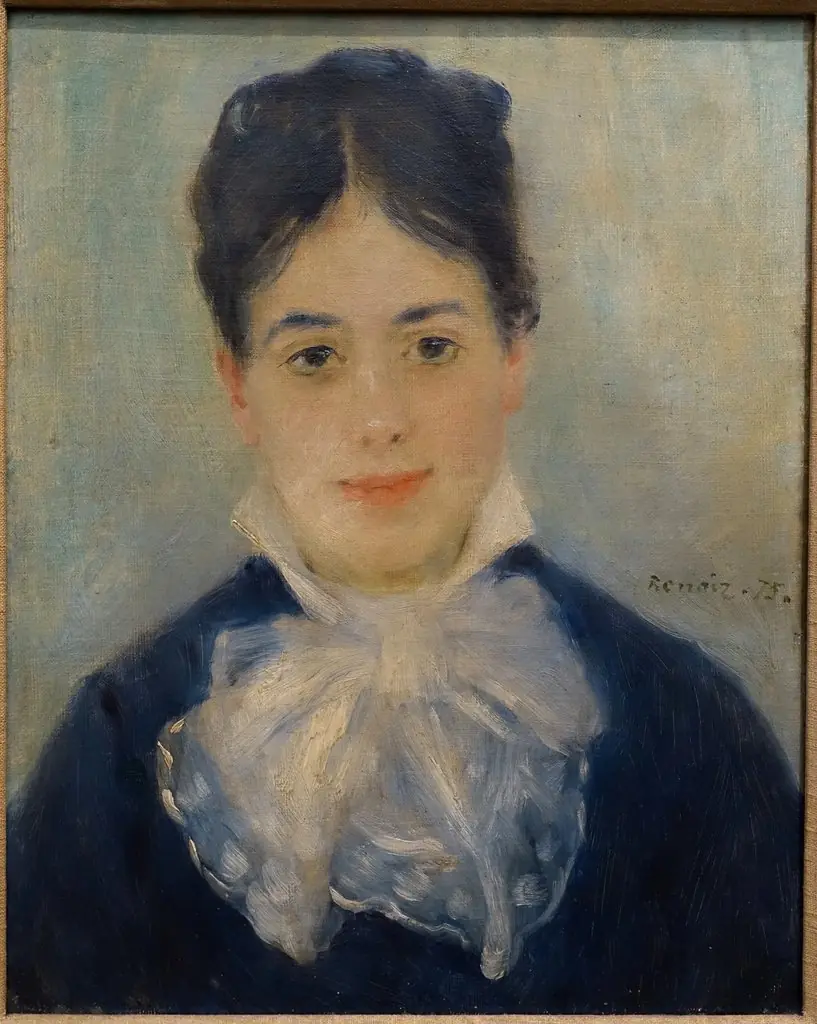 Lady Smiling (Portrait of Alphonsine Fournaise)