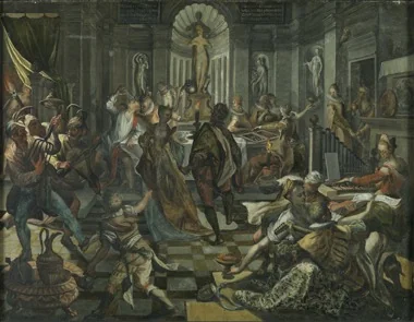 Nocturnal party and masquerade