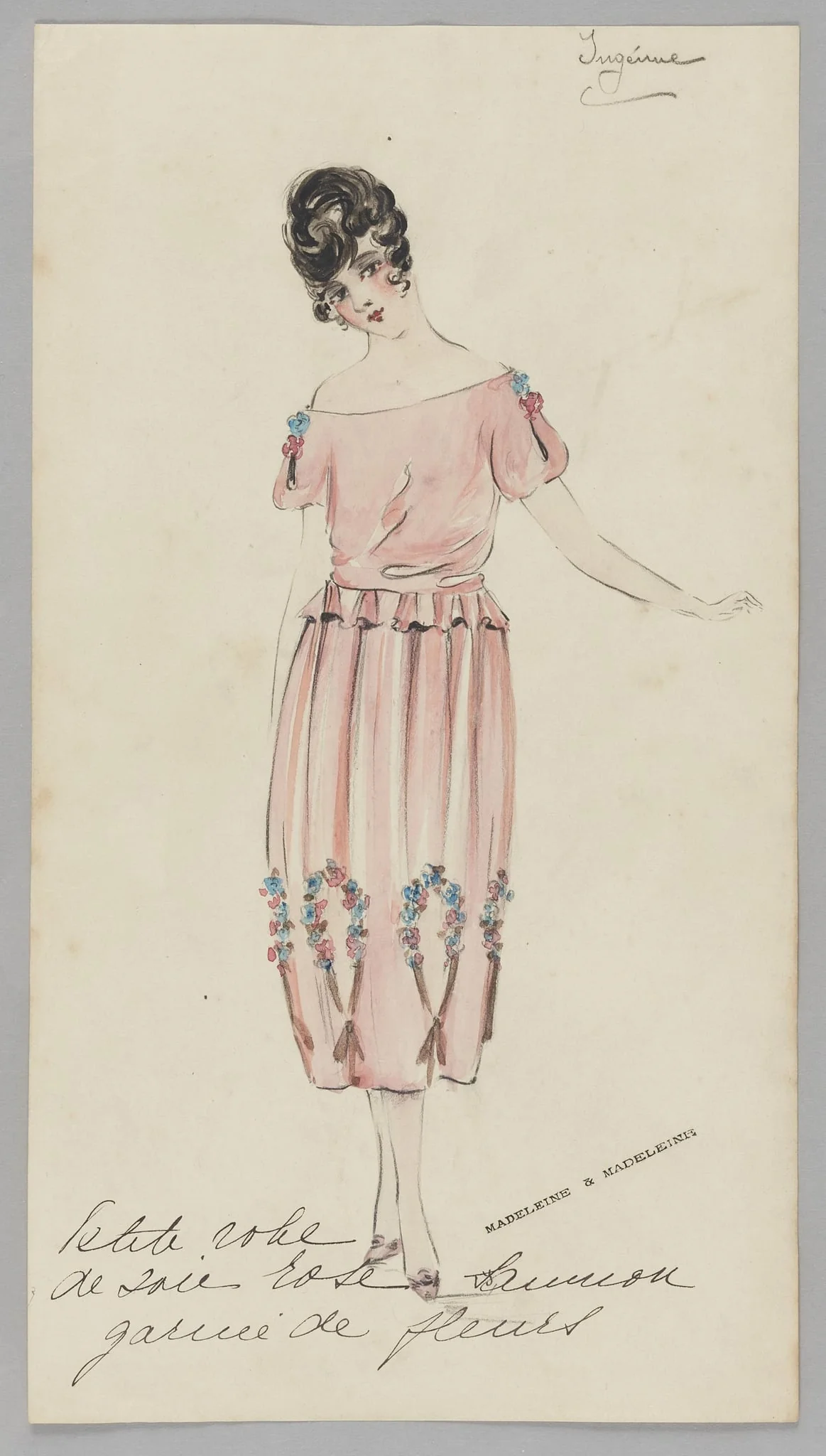 Ingénue, by Madeleine & Madeleine, 1924