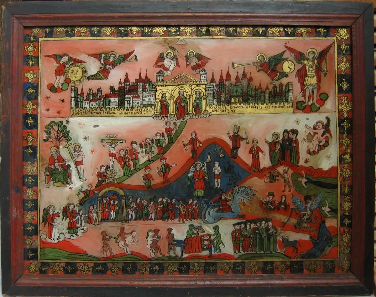 Înficoșătoarea Judecată de Apoi, by Unknown, 1850
