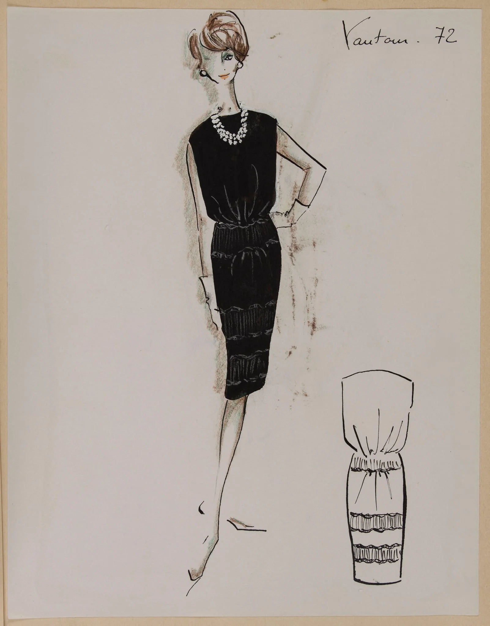 Vautour, by Carven, 1960