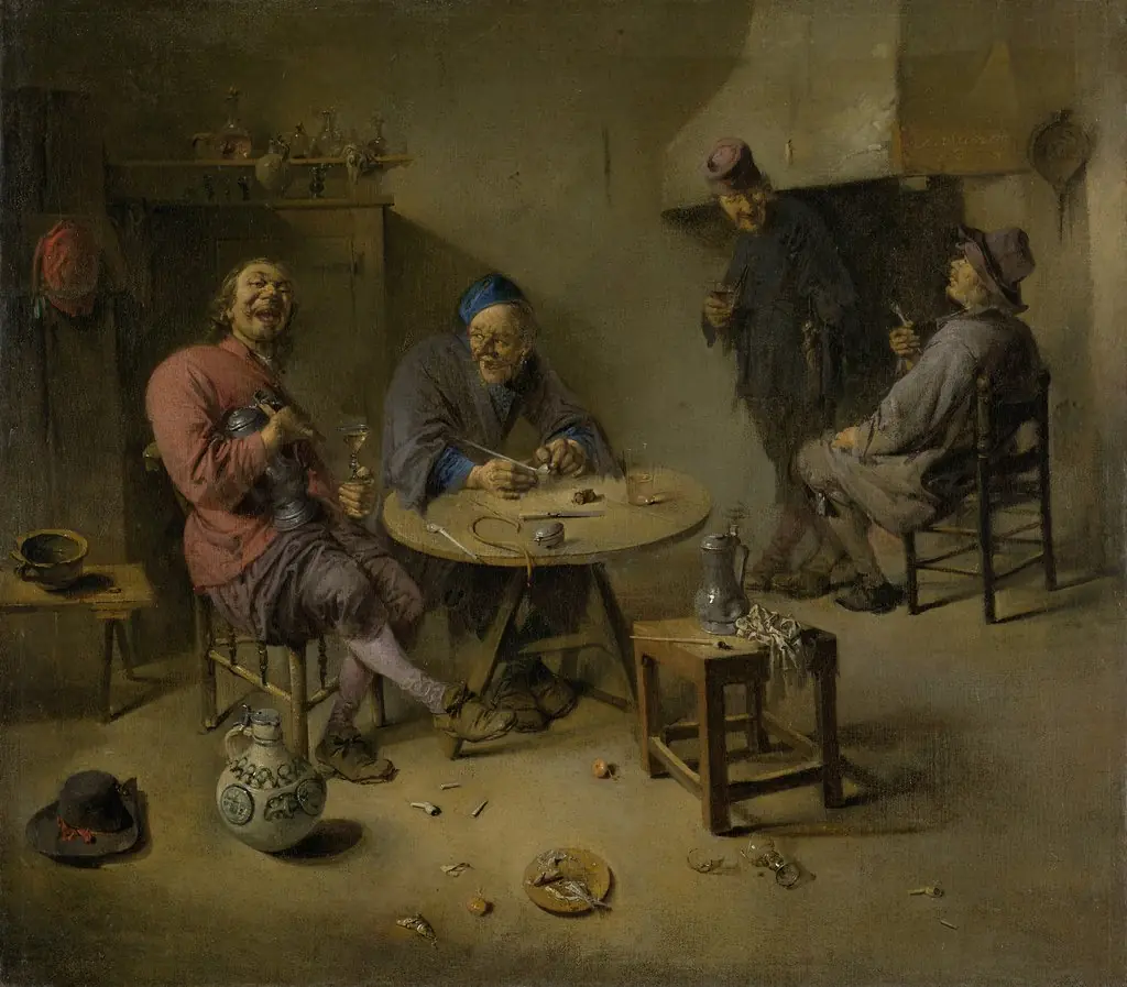 The barroom