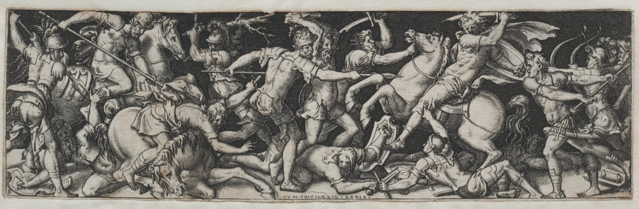 Combats and Triumphs No. 11, by Etienne Delaune, 1561