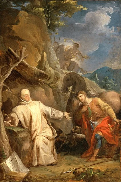 A Scene from the Life of St. Martin (?), by Louis Galloche, unspecified, 1737