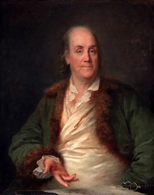 Portrait of Benjamin Franklin