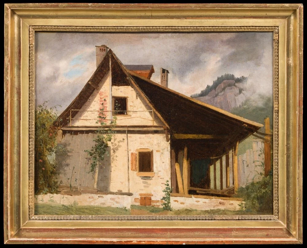 A House in the Tyrol, by Frederik Sødring, unspecified, 1837