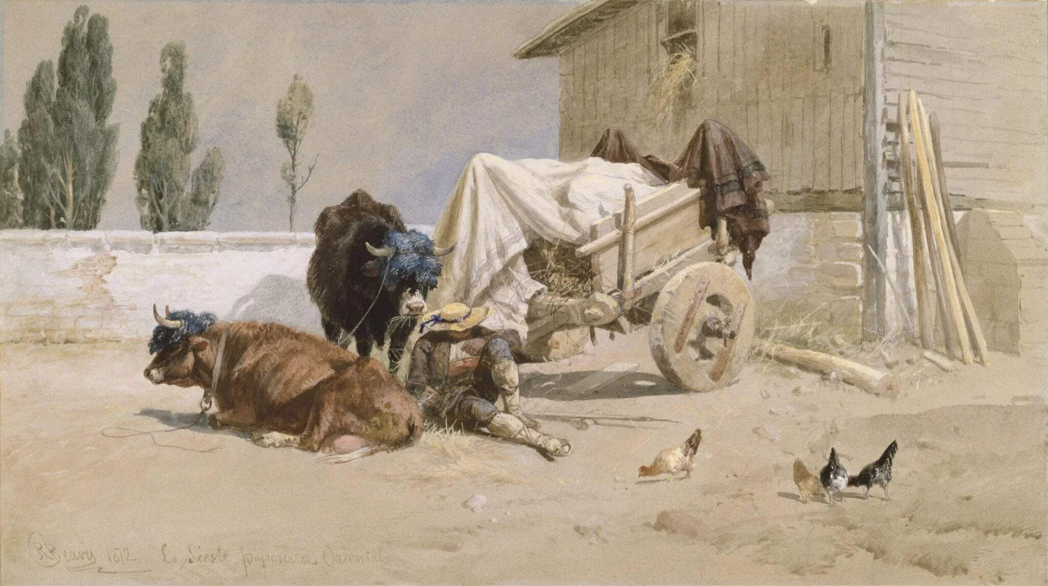 La Sieste : Scene in the Eastern Pyrenees