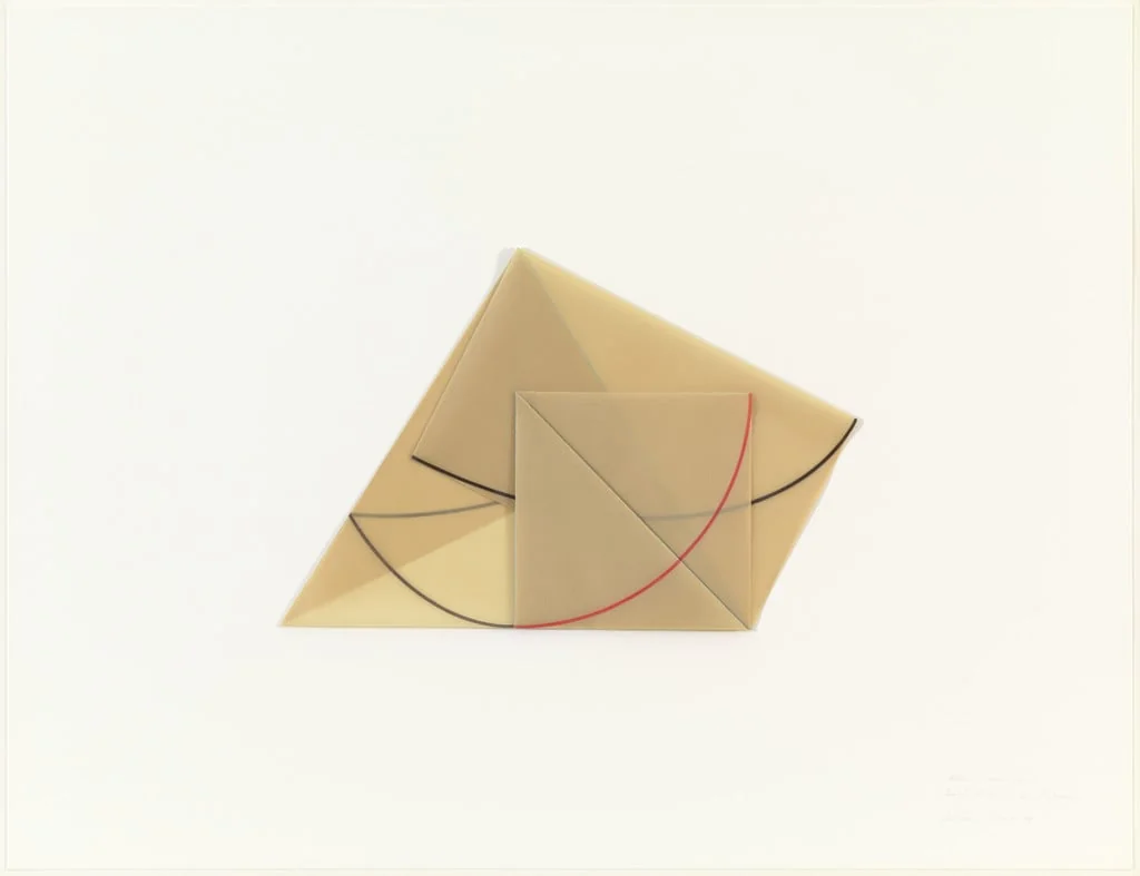 Untitled, by Dorothea Rockburne, graphite, 1978