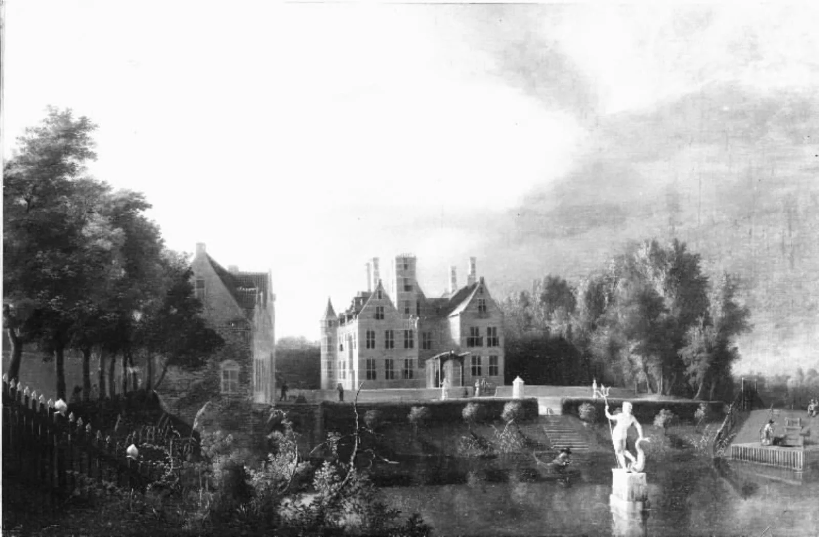 The Manor House Spijck, by Unknown, 1652