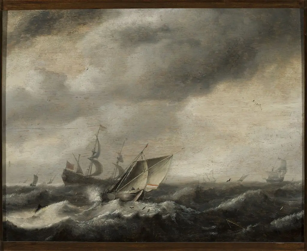 Ships on the sea